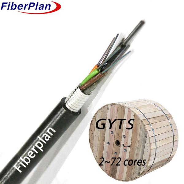 Buy cheap Flexible Duct Fiber Optic Cable For Long Distance And Local Area Network Communication GYTS from wholesalers