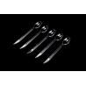 Buy cheap ladle 18.5 cm long disposable plastic spoons aslo as stirring rod clear color from wholesalers