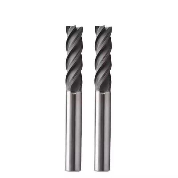 General High Speed Cutting Solid Carbide End Mill with 4 Flutes and Diamond