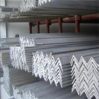 Buy cheap JIS SS201 Unequal Steel Stainless Steel Angle Bar 70*45*6mm Dark Sliver For product