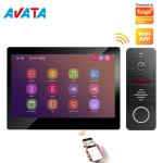 Ahd Smart Phone Tuya Video Intercom System Color Video Doorbell Villa Video Door