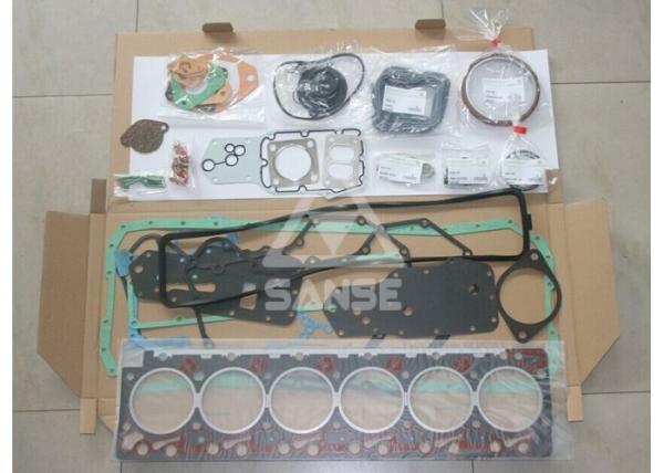 Buy cheap 6D102 Engine full gasket kit , overhaul kit for Komatsu excavator diesel engine parts from wholesalers
