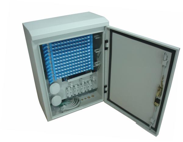 Buy cheap Telecommunication Networks Fiber Optic Cabinet Outdoor Wall / Pole Mounted IP65 from wholesalers