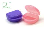 Small Colorful Plastic Orthodontic Retainer Case