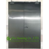 Buy cheap Customized Double-leaf Stainless steel fire rated emergency exit door Manufactue product