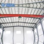Mobile monorail Single Beam Overhead Travelling Crane With Electric Hoist