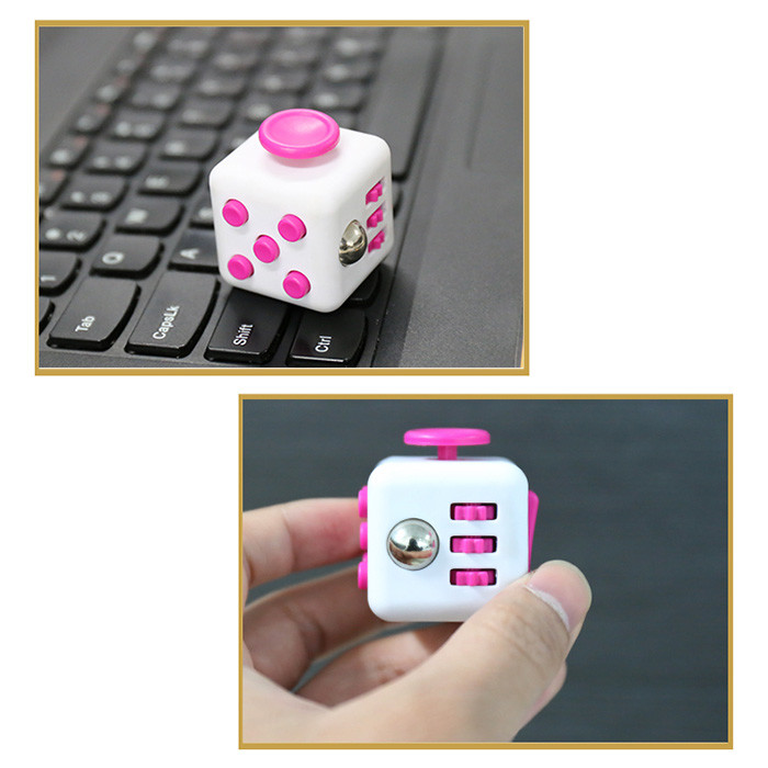 Funny Customized Promotional Gifts / Anti Stress Fidget Cube 11 Colors