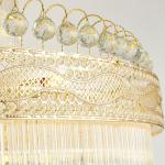 Luxury Big Size empire crystal chandelier for Hotel Project Lighting (WH-NC-01)