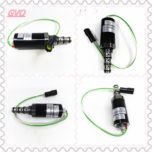 KDRDE5KR-20 40C07-203A Solenoid Valve For Kobelco SK60-3 SK200-2