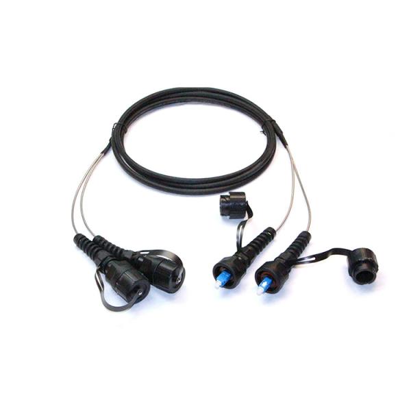 Buy cheap ODVA SC Fiber Optic Patch Cable Outdoor IP67 Simplex Duplex 10m 30m 50m Length from wholesalers