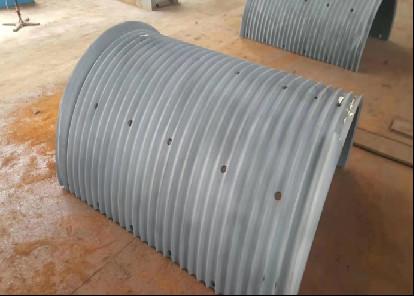 Buy cheap Steel Wire Rope Winding Grooved Geometry Drum Skin For Marine Vessels from wholesalers