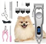 Rechargeable Cordless Electric Hair Clippers Ultralight Pet Grooming 110-240V