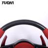 Buy cheap Red Leather Mercedes Benz Brabus Steering Wheel Carbon Fiber Foaming Process from wholesalers