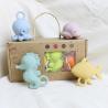 Buy cheap Full Silicone Straw Cover In 3D Design Lightweight Silicone Baby Toys from wholesalers