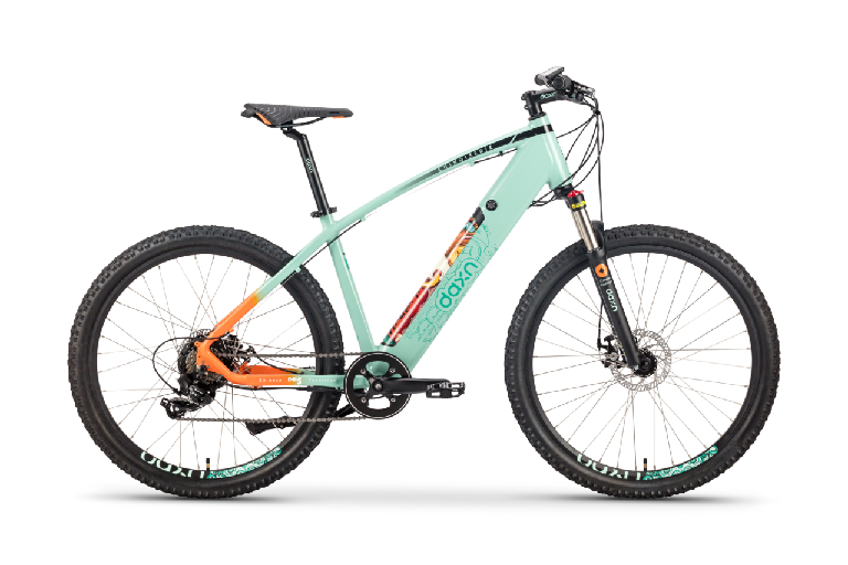 36v Mini Electric City Bikes With Battery Full Suspension 27.5 Inch Mid Drive Aluminum