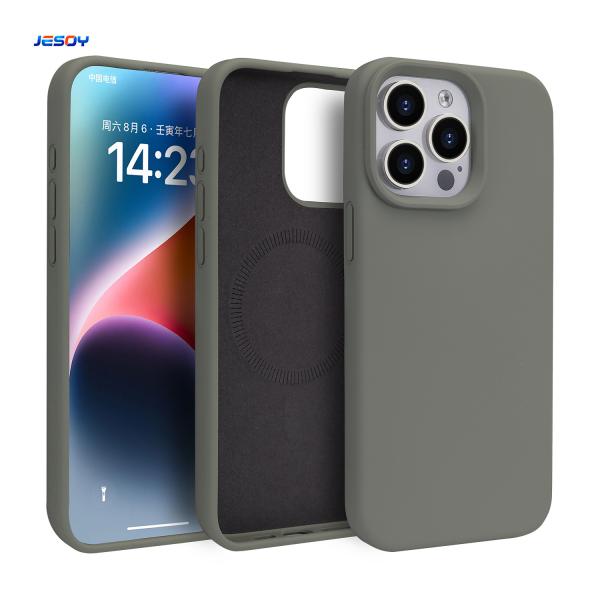 Buy cheap Waterproof Liquid Silicone Phone Case Mobile Phone Cover With Magsafe Case from wholesalers
