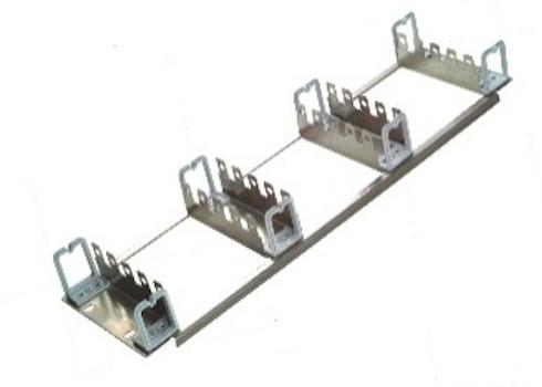 Buy cheap Rack Mount Frame With Jumper Rings , 19 Inch 150 Pairs Back Mount Frame For Krone Module from wholesalers
