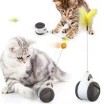 Plastic Pet Training Products Interactive Puzzle Balanced Swing Car Toy