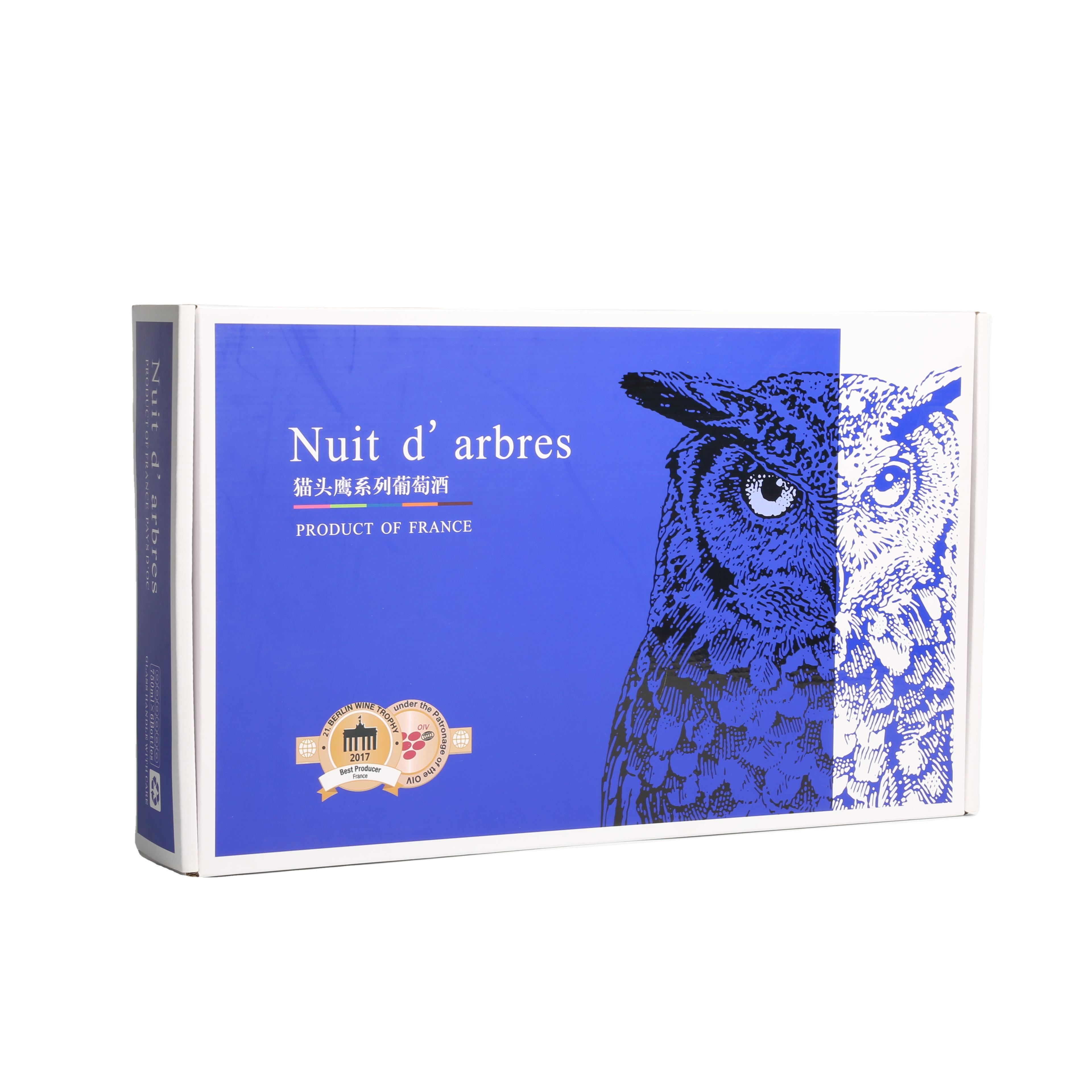 Custom Order Craft Corrugated Paper Mailer Boxes with Custom Logo UV Advantage and Sponge Liner for Wine Gift Packaging