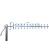 Buy cheap 824-960MHz CDMA GSM Dual Band Yagi Antenna 14dBi High Gain Outdoor Directional Antenna GSM Repeater Antenna Booster from wholesalers
