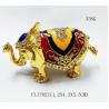 Buy cheap Thailand Gifts Trinket Box Elephant Shape Jewelry Boxes for gift fashion elephant enamel jewelry box from wholesalers