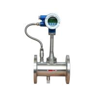 Buy cheap Gas Liquid Steam Electromagnetic Vortex Flow Meter No Mechanical Maintenance product