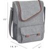 Buy cheap Custom 3 Bottle Wine Carrier Insulated & Leakproof Wine Cooler Bag from wholesalers