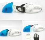 12v Dc Portable Handheld Car Vacuum Cleaner Plastic Material In Blue White Color
