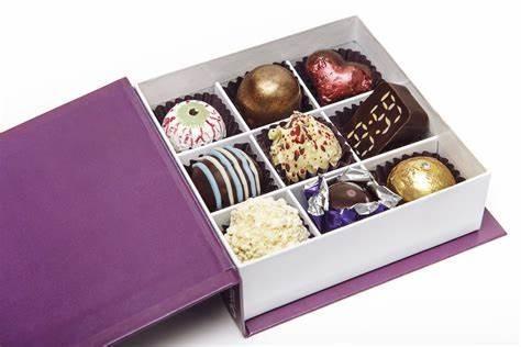 Buy cheap 16pcs chocolate packaging box with dividers Chocolate candy gift box with ribbon from wholesalers