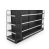 Buy cheap Convenience Store Double Sided Gondola Shelving Metal Supermarket Shelves Rack from wholesalers