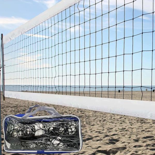 Buy cheap UV Resistant Outdoor Use Portable Volleyball Net 32ftX3ft with Stakes Included from wholesalers