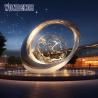 Buy cheap Large Square Metal outdoor stainless steel sculpture Abstract Galaxy Universe from wholesalers