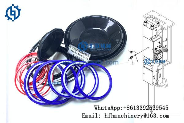 Buy cheap Accumulator Rubber Membrane CATEEEEEE Excavator Breaker Parts Good Electric Insulativity from wholesalers