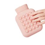 1L Hot Water Bottle for Pain Relief BPA Free and Food Grade Silicone Material