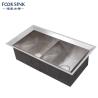 Buy cheap Manufacturer Rectangular Stainless Steel Sinks For Kitchen And Bathroom Handmade from wholesalers