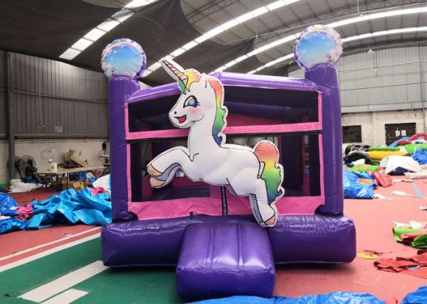 Buy cheap High Strength Kids Castle Jump House For Garden Double Suture Technology from wholesalers