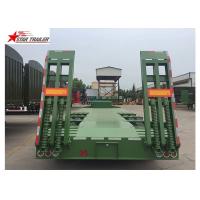 Buy cheap High And Low Panels Low Bed Semi Trailer Transportation Engineering Machinery product