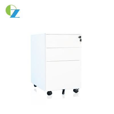 Buy cheap Steel 3 Drawer Office 10mm Mobile Pedestal File Cabinet from wholesalers