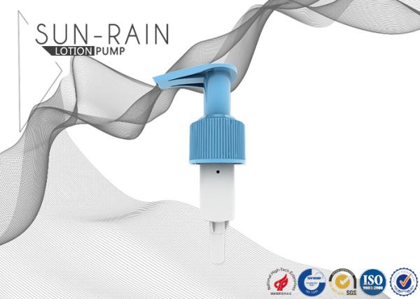 Buy cheap Out spring plastic lotion dispenser pump ribbed aluminum closure 24/410 SR309 from wholesalers