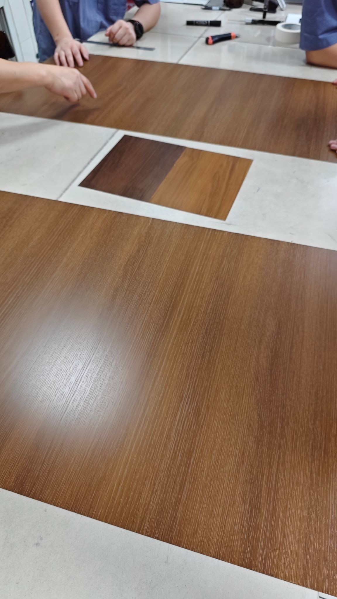 Grade 50 HDP 0.60mm Walnut Painted Galvalume Steel Coil