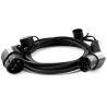 Buy cheap 32A EV Charger Cable Mode 3 62196-2 Male To Female EV Charging Plug Type 2 To Type 2 from wholesalers