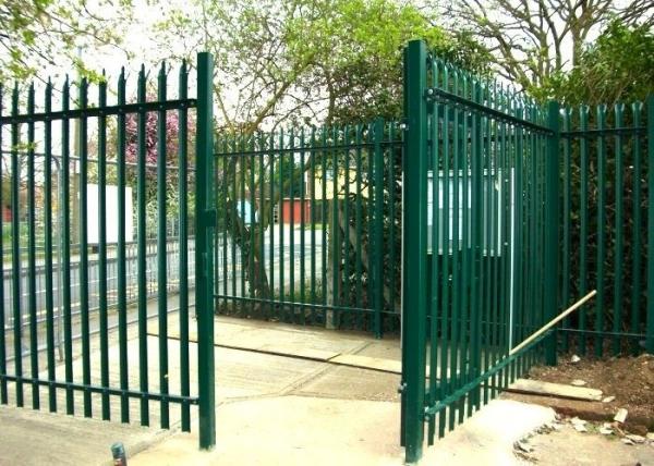 Buy cheap Steel Powder Coated Palisade Fencing , 3mm 7 Ft High Fence Panels from wholesalers