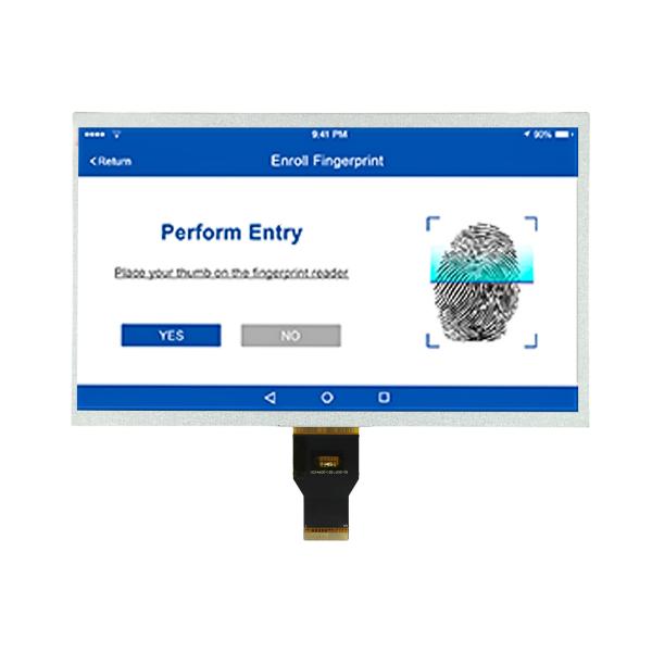 Buy cheap 10.1 Inch TFT LCD Display with 40pin LVDS Interface and Wide Temperature Range from wholesalers