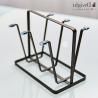 Buy cheap Black Anti Corrosion 20cm Length Cup Holder Stand 6kg Bearing from wholesalers