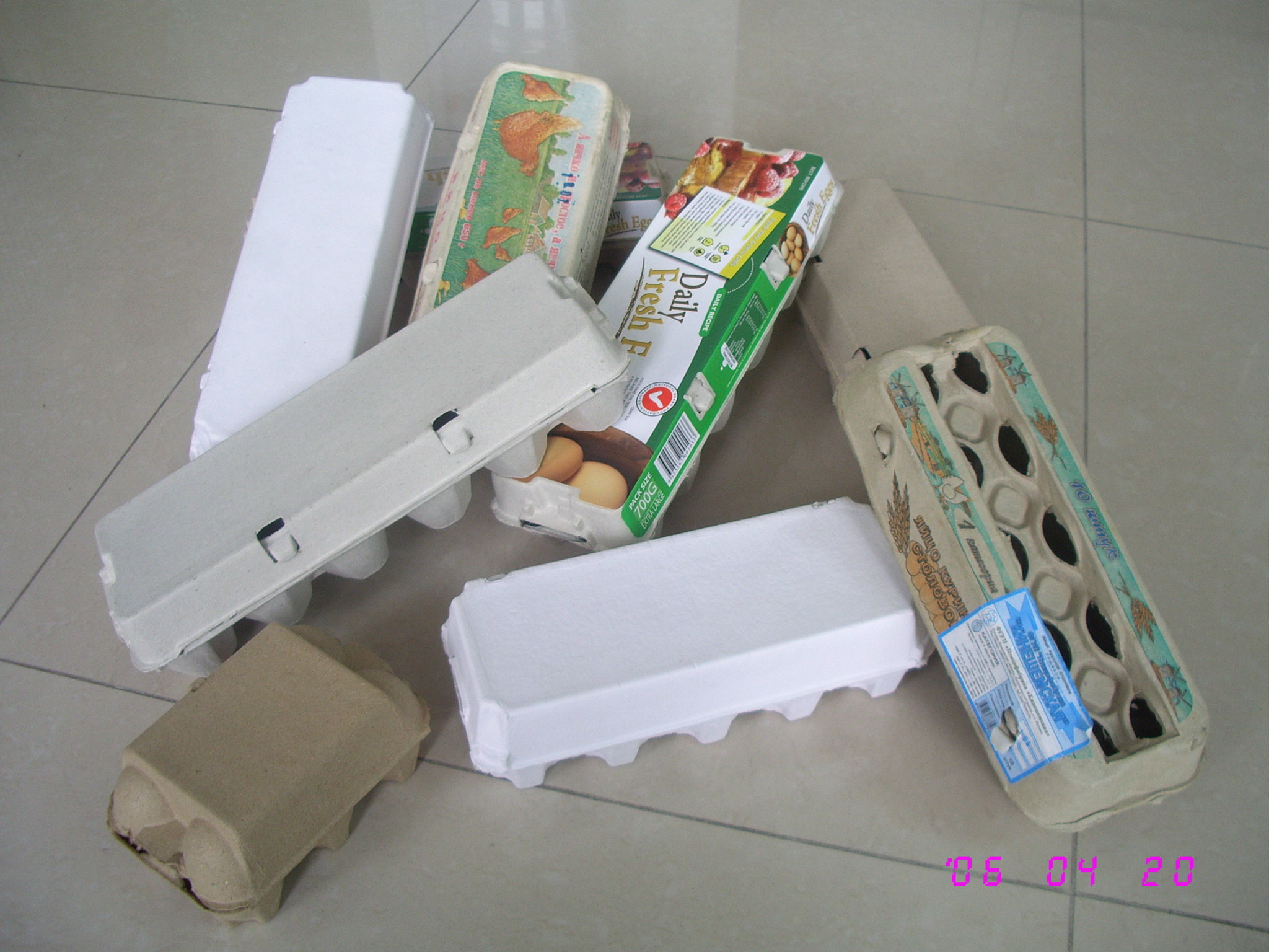 Recycling Egg Carton Forming Machine , Disposable Bowl Making Machine 100kw