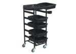 Cosmetology Rolling Beauty Cart , Durable Beauty Salon Carts For Stylist