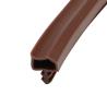 Buy cheap Modified PVC Sealing Commercial Door Weather Stripping With Line 10*5mm from wholesalers