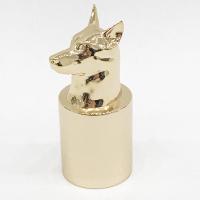 Buy cheap High Polished Metal Dog Snap Zamak Perfume Bottle Cap product