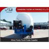 Buy cheap Tri - Axle Bulk Cement Tanker Trailer With Air Compressor Q235 Steel Tanker Body from wholesalers