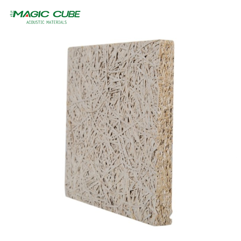 Office Building Wood Wool Board Sound Absorption 35mm Thickness For Ceiling